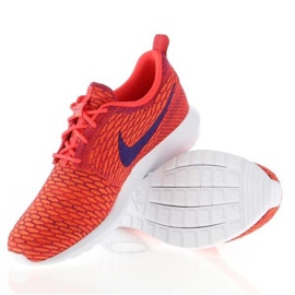 Nike Flyknit Rosherun M 677243-600 červené 5