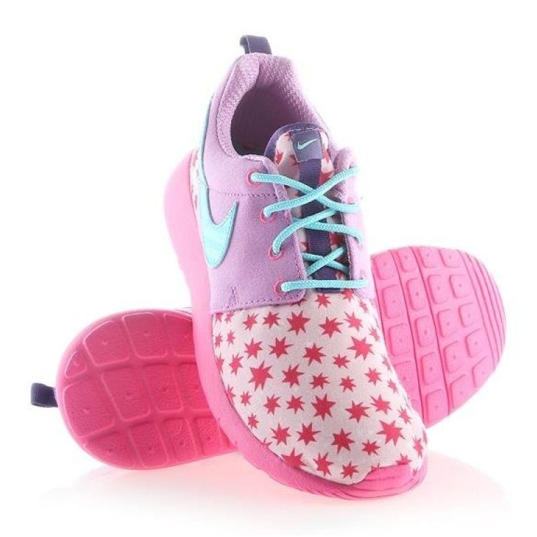 Boty Nike Roshe One Print (GS) W 677784-604 vícebarevný 1