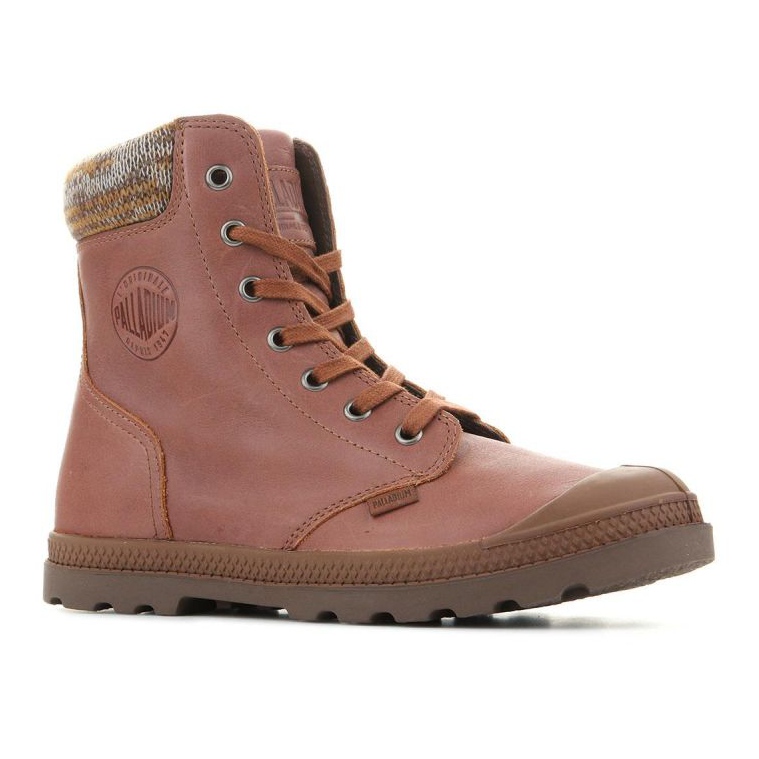 Boty Palladium Pampa Knit M 95172-733-M hnědý 1