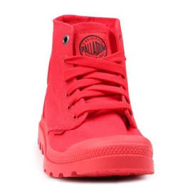 Boty Palladium Mono Chrome 73089-600-M červený 2