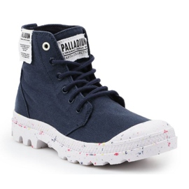 Boty Palladium Hi Organic Mood W 96199-458 modrý 1