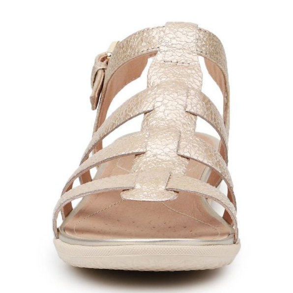 Sandály Geox D Sand Vega AW D72R6A-000KY-C2012 modrý zlatý 2