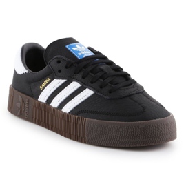 Boty Adidas Sambarose W B28156 bílý černý 1