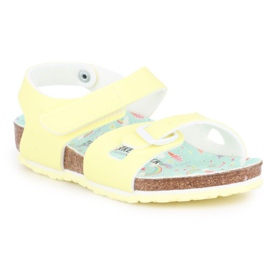 Birkenstock Colorado Kids Bs 1016039 černá žlutá 1