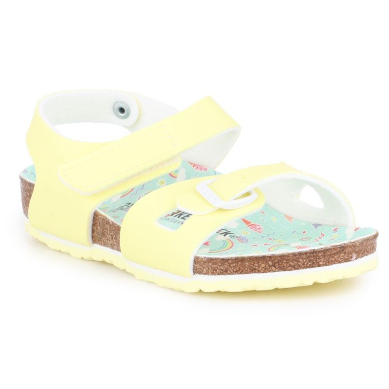 Birkenstock Colorado Kids Bs 1016039 černá žlutá 1