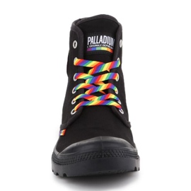 Boty Palladium Pampa Pride Black / Rainbow W 76521-054-M černý 2