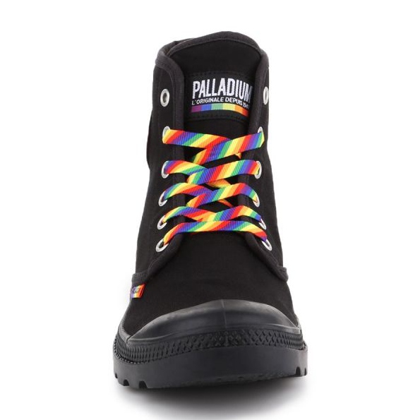 Boty Palladium Pampa Pride Black / Rainbow W 76521-054-M černý 2