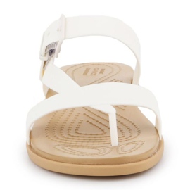 Crocs Tulum Toe Post Sandal W 206108-1CQ bílý 2