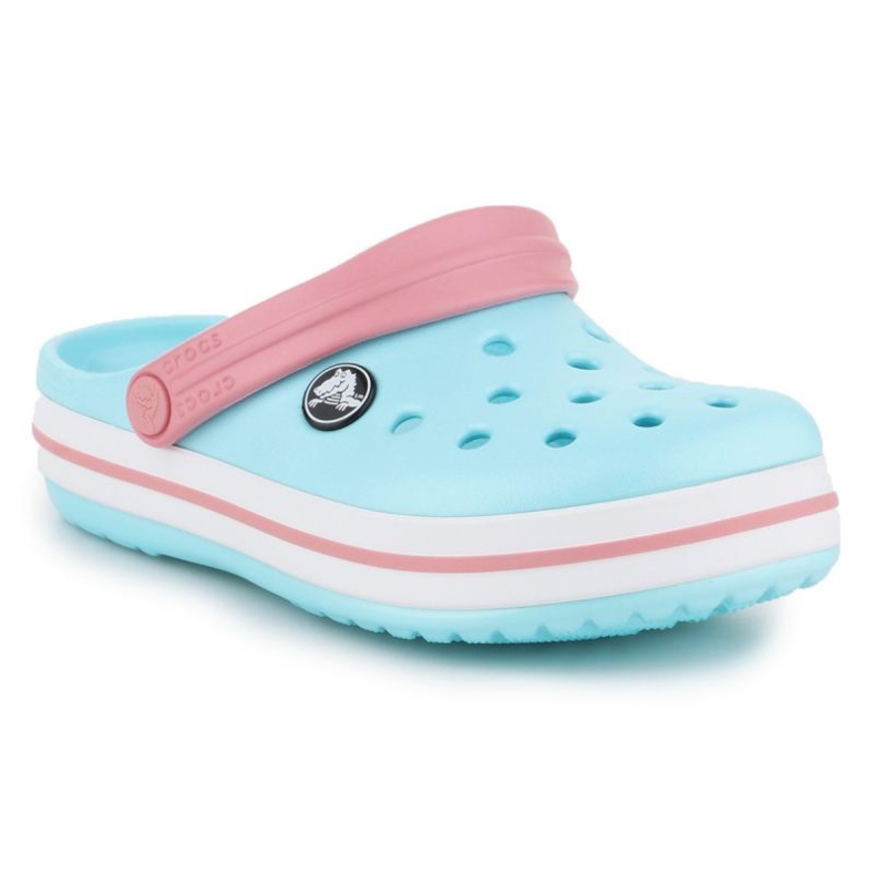 Crocs Crocband Clog K Jr 204537-4S3 modrý růžový 1
