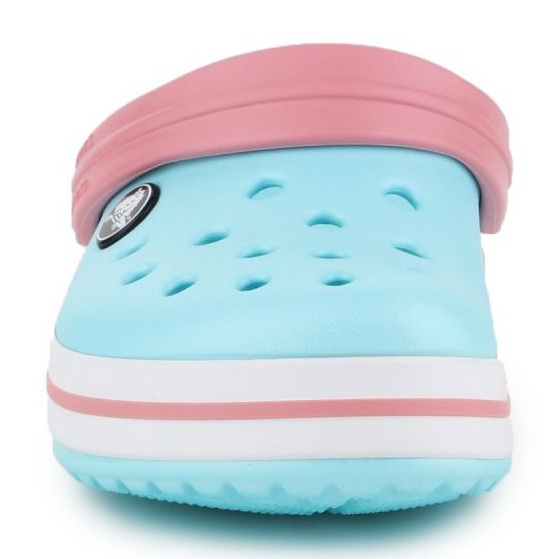 Crocs Crocband Clog K Jr 204537-4S3 modrý růžový 2