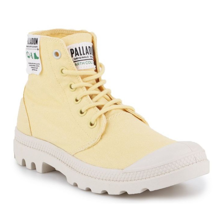 Boty Palladium Pampa Hi Organic W 76199-740-M žlutá 1