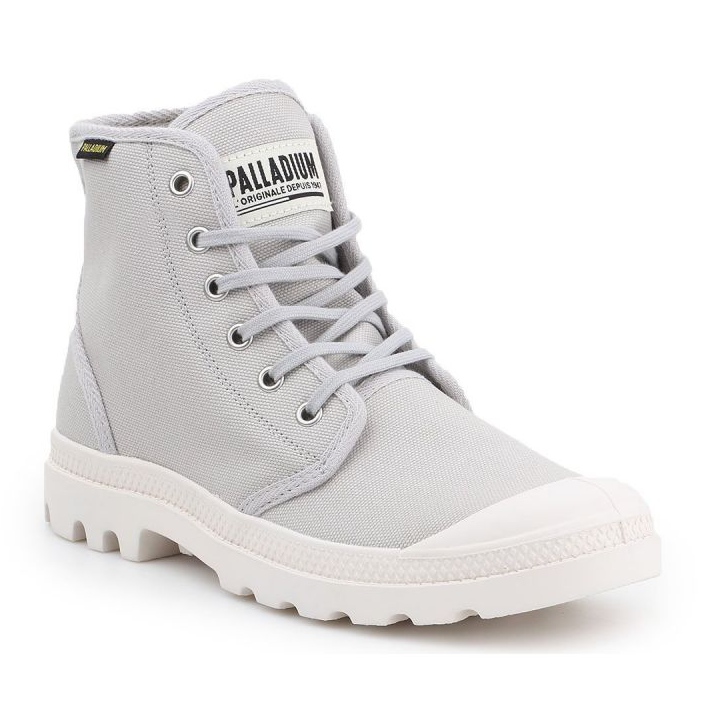 Palladium Pampa Hi Originale W 75349-030-M šedá 1 Palladium Pampa Hi Originale W 75349-030-M šedá 1