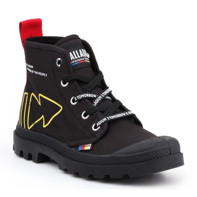 Boty Palladium Pampa Dare Rew Fwd W 76862-008-M černý 1