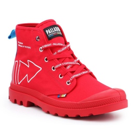 Boty Palladium Pampa Dare Pc U 76862-633-M červené 1
