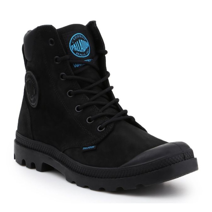 Boty Palladium Pampa Cuff Wp Lux 73231-001-M černý 1