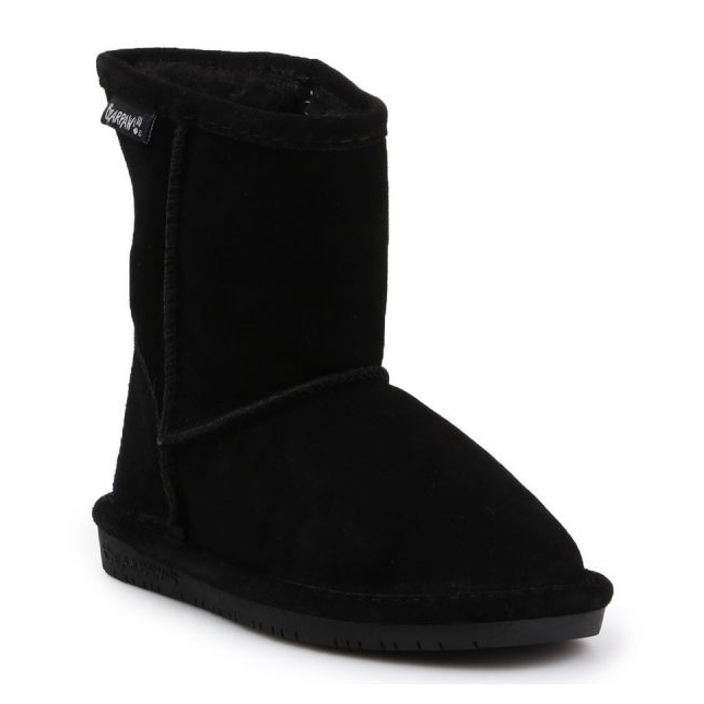 BearPaw Emma Batole Zip Jr 608TZ černé nikdy nemokré boty černý 1