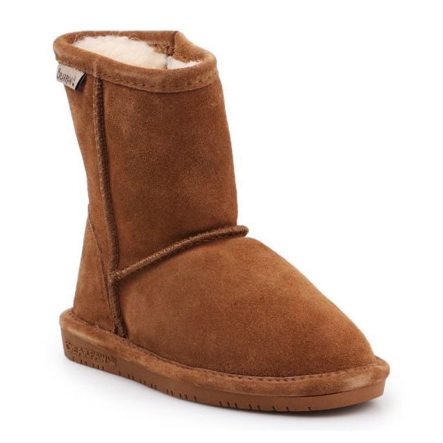 Zimní obuv BearPaw Emma Toddler 608TZ hnědý černá 1