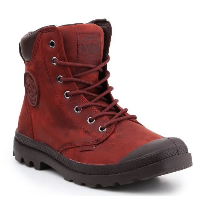 Boty Palladium Pampa Cuff Wp Lux 73231-261-M hnědý 1