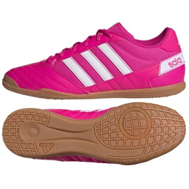 Sálová obuv adidas Super Sala In M G55910 vícebarevný růže a fialové 1