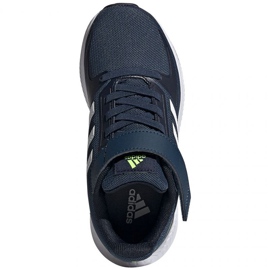 Boty Adidas Runfalcon 2.0 C Jr FZ0110 bílý námořnická modř 1