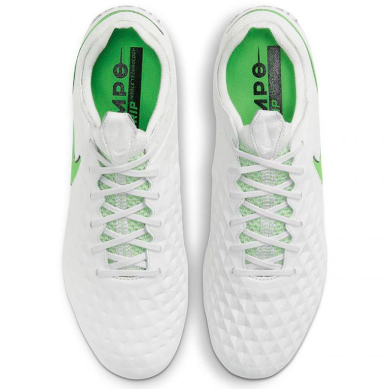 Kopačky Nike Tiempo Legend 8 Elite Fg M AT5293 030 bílý bílý 1