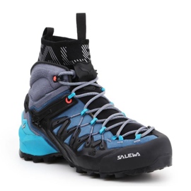 Trekové boty Salewa Ws Wildfire Edge Mid Gtx W 61351-8975 modrý 1