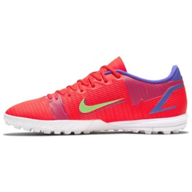 Kopačky Nike Mercurial Vapor 14 Academy Tf M CV0978 600 červený pomeranče a červené 1