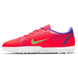 Fotbalové boty Nike Vapor 14 Academy Tf Jr CV0822 600 červený pomeranče a červené 1