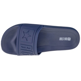 Pantofle Big Star M DD174688 modrý 2