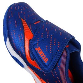 Kopačky Joma Xpander 2104 In Jr XPJS2104INV modrý pomerančový modrý 2