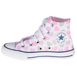 Converse Chuck Taylor All Star High Top Jr 668019C bílý černá 1