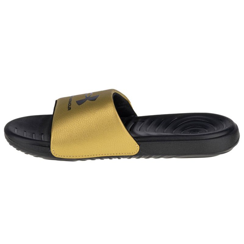 Pevné skluzavky Under Armour Ansa W 3023772-006 černý zlatý 1