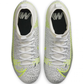 Kopačky Nike Mercurial Superfly 8 Academy FG / MG Jr CV1127 107 šedá stříbro 1