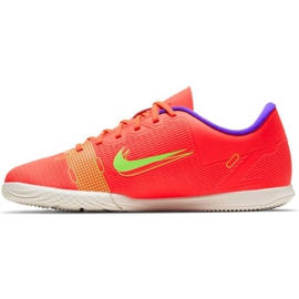Kopačky Nike Mercurial Vapor 14 Club Ic Jr CV0826 600 vícebarevný pomeranče a červené 1
