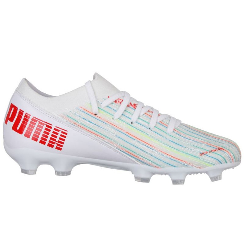 Kopačky Puma Ultra 3.2 Fg Ag Jr 106360 06 vícebarevný bílý 1