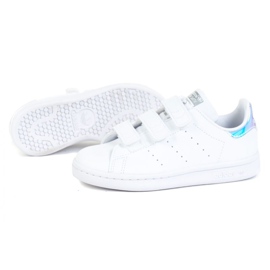 Boty Adidas Stan Smith Cf C Jr FX7539 bílý 1