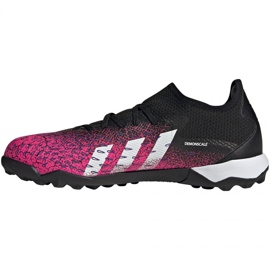 Kopačky Adidas Predator Freak.3 L Tf M FW7520 černá, černá, růžová černý 1