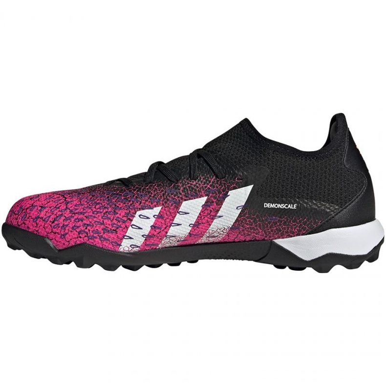 Kopačky Adidas Predator Freak.3 L Tf M FW7520 černá, černá, růžová černý 1
