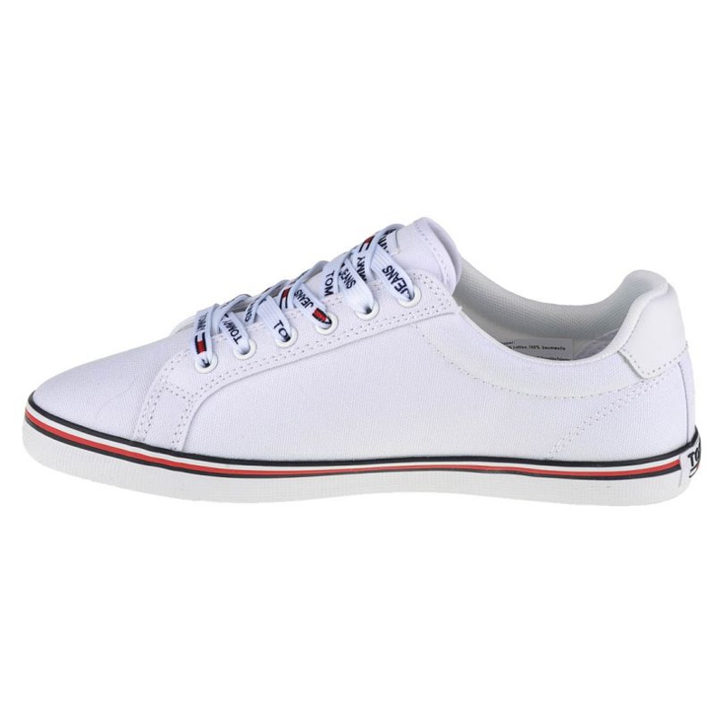 Tommy Hilfiger Jeans Mono Sneaker W EN0EN00786-YBS bílý 1 Tommy Hilfiger Jeans Mono Sneaker W EN0EN00786-YBS bílý 1