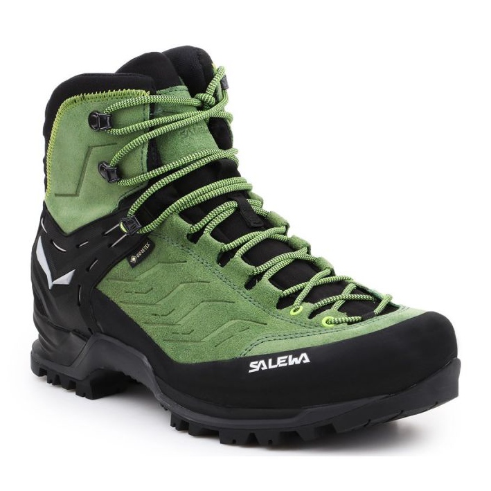 Trekové boty Salewa Ms Mtn Trainer Mid Gtx M 63458-5949 zelený 1
