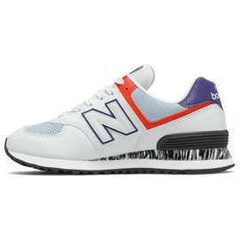 New Balance W WL574CS2 bílý šedá vícebarevný 1