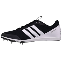 Běžecké hroty Adidas Distancestar M AQ0213 bílý černý 1