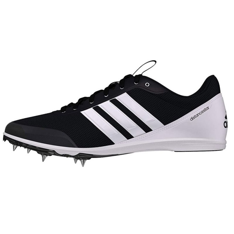 Běžecké hroty Adidas Distancestar M AQ0213 bílý černá 1