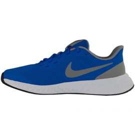 Nike Revolution 5 Gs Jr BQ5671 403 námořnická modř modrý 1