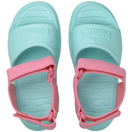 Sandály Puma Divecat v2 Injex Ps Island Jr 369546 09 modrý růžový 2