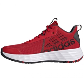 Boty Adidas Ownthegame Sho M H00466 černá červené 1