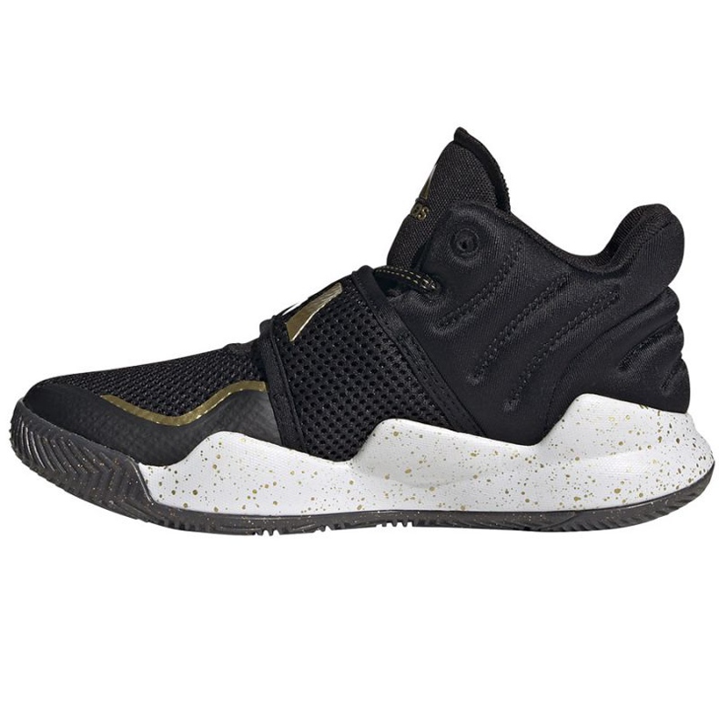 Boty adidas Deep Threat Primeblue C Jr GZ0111 bílý černá 1