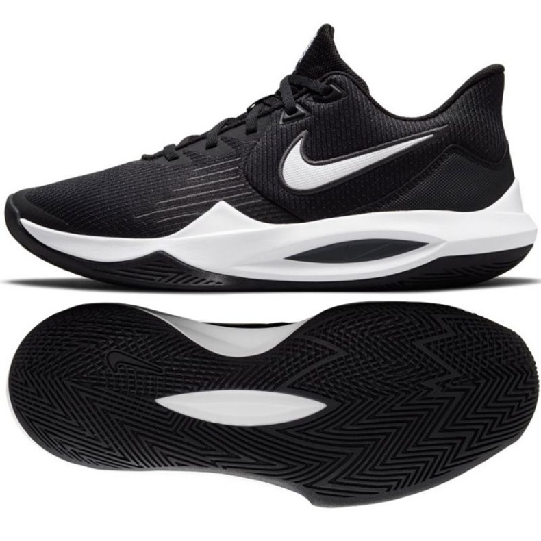 Basketbalové boty Nike Precision 5 M CW3403 003 vícebarevný černý 1