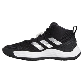 Basketbalové boty Adidas Exhibit A Mid M H67747 černý černý 1
