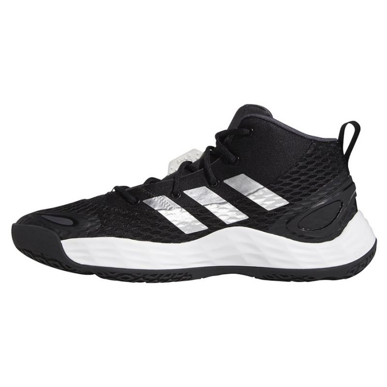 Basketbalové boty Adidas Exhibit A Mid M H67747 černý černý 1